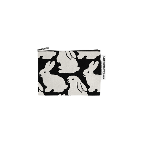 Little Black Bunnies Pouch