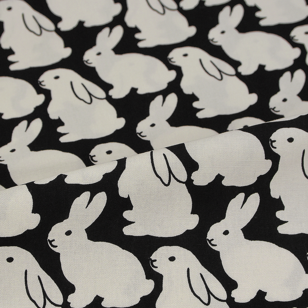 Little Black Bunnies Plump Pouch