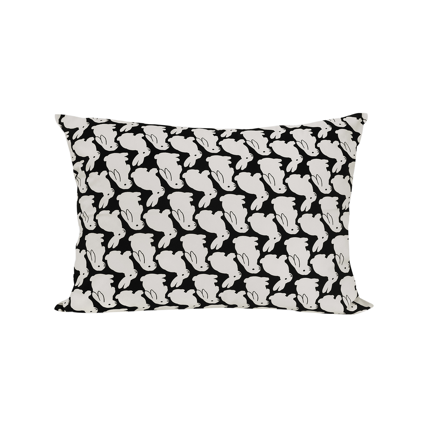 Pillowcase Plain Little Black Bunnies