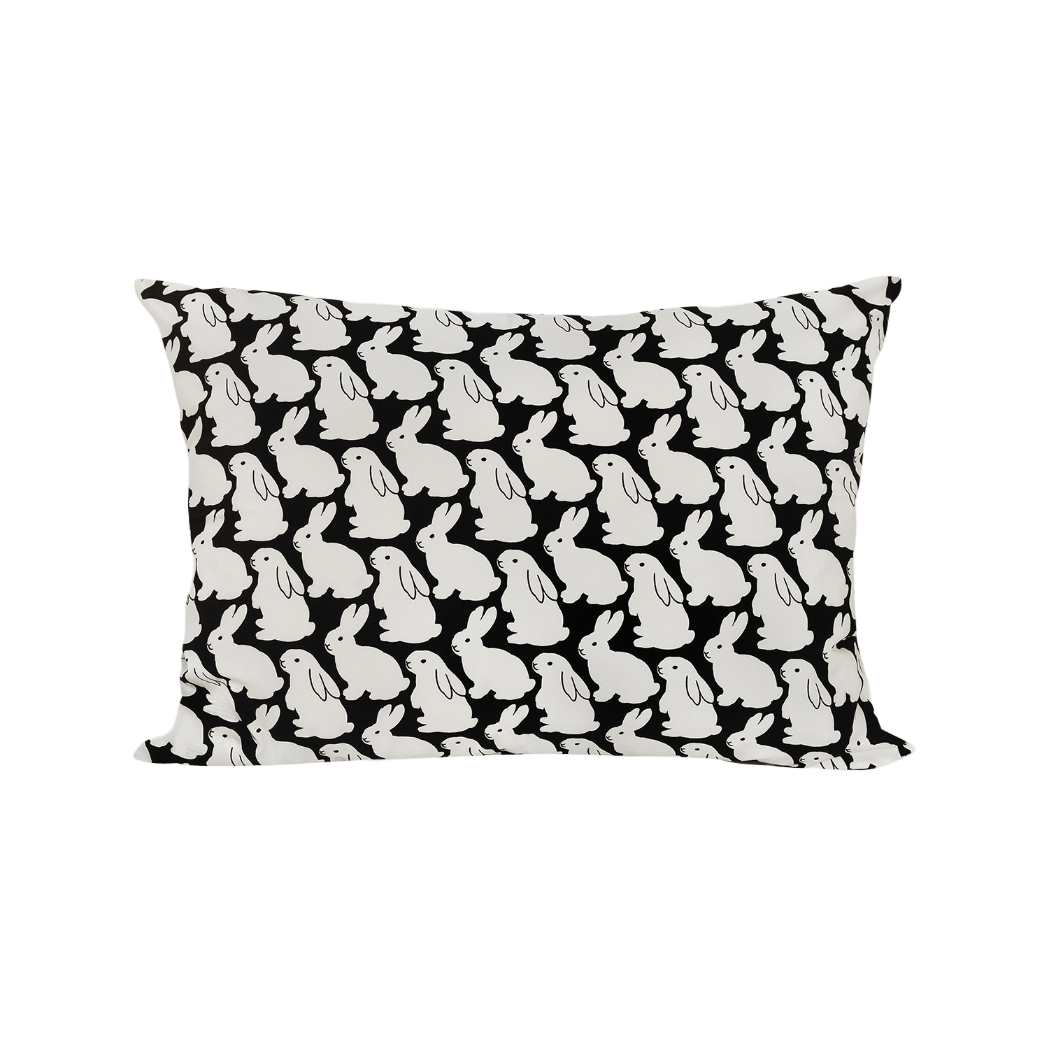 Pillowcase Plain Little Black Bunnies