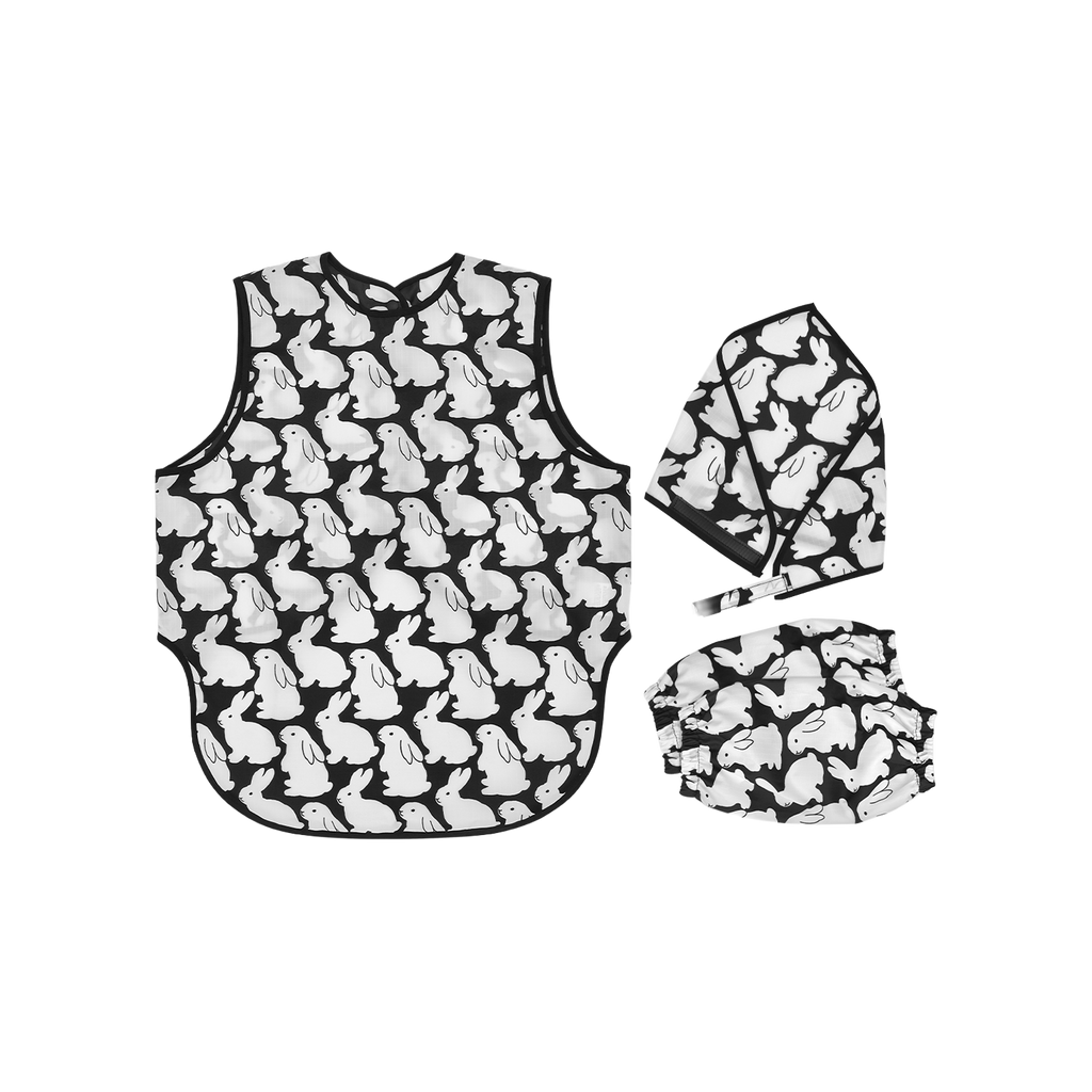 Ripstop Little Black Bunnies Kids Play Set