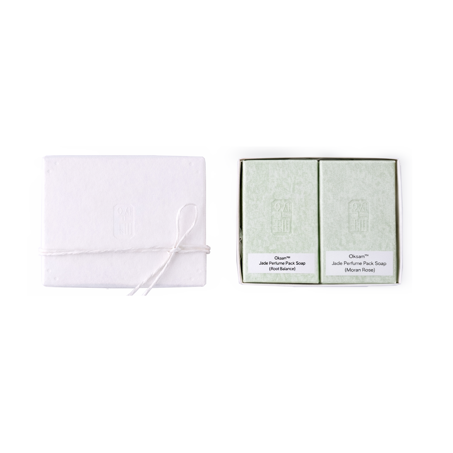 Jade Perfume Double Pack Soap [Root Balance / Moran Rose]