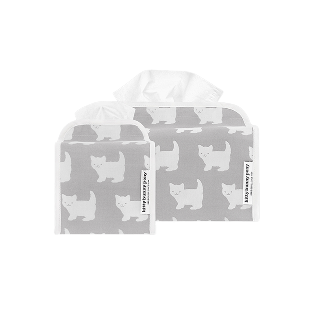 Happy Kitty tissue box cover by Kitty Bunny Pony
