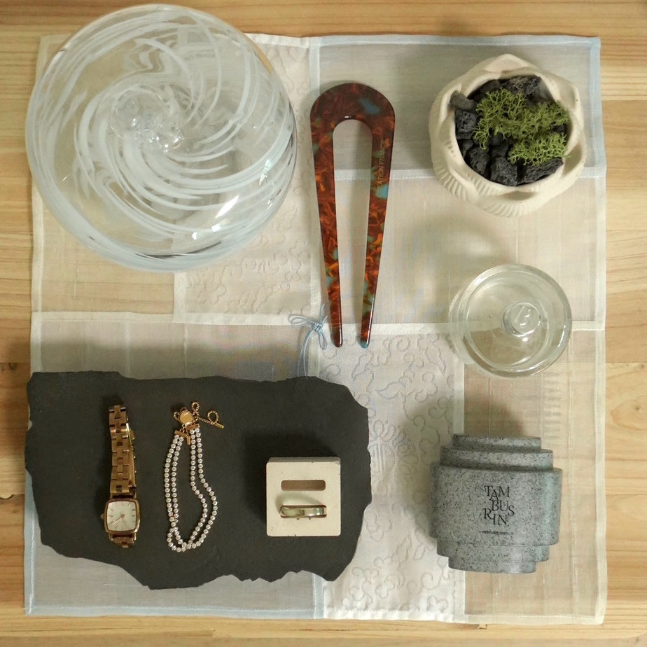 Jogakbo Silk Table Cover